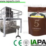 körnige automatische Beutelverpackungsmaschine, Standbodenbeutel-Verpackungsmaschine für Tee