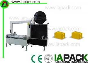 PLC-Sekundärverpackungsmaschine-vollautomatische Umreifungsmaschine