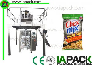 automatische Lebensmittelverpackungsmaschine Snackverpackungsmaschine für Kissenbeutelfaltenbeutel