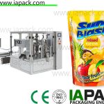 Rotary Fruchtsaft Verpackungsmaschine flüssige Füllung Energieeinsparung